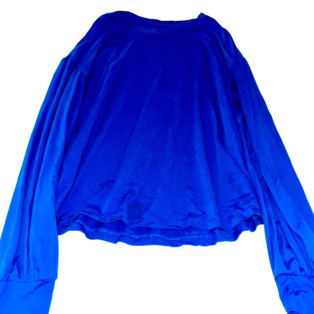 Dark Blue Long Sleeve T-Shirt